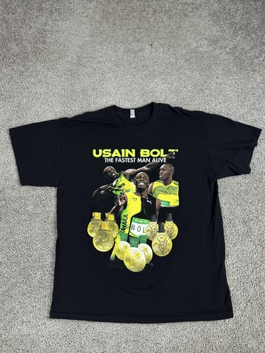 Usain bolt shirt - bolt, mens