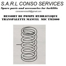 MIC TM2000 RESSORT DE POMPE