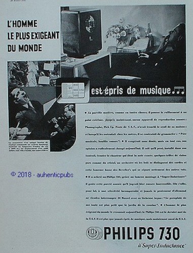 Publicite philips 730 super - philips,