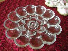 Rare Plat de Service CRISTAL WALTHER  Comme Neuf Objet Vintage du XXème Art Déco