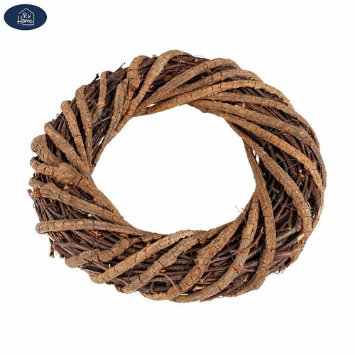 Couronne osier 24cm nature - couronne,