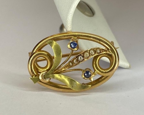 Broche jaune - en, /