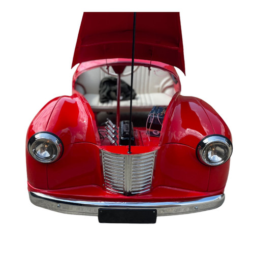 Austin j40 bonnet - bonnet, stay