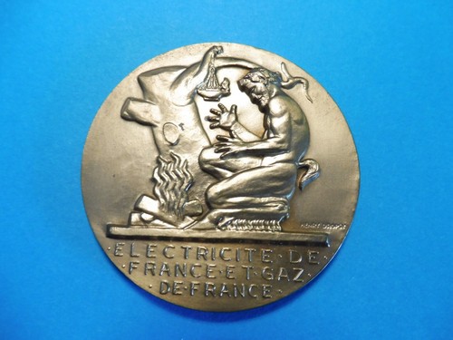 Ancienne médaille edf - ancienne,