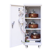 Stabilisateur de tension triphasé PNI SVT-10K avec servomoteur, 10000VA, 8000W, 