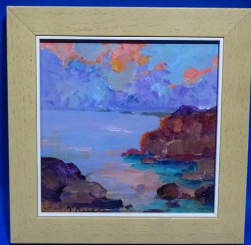 Tableau ancien huile paysage - tableau,