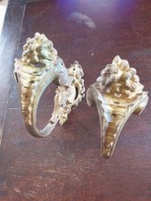 PAIRE D EMBRASES ANCIENNES EN