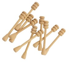 Lot 100 cuillères à miel bois 10cm modèle CC10