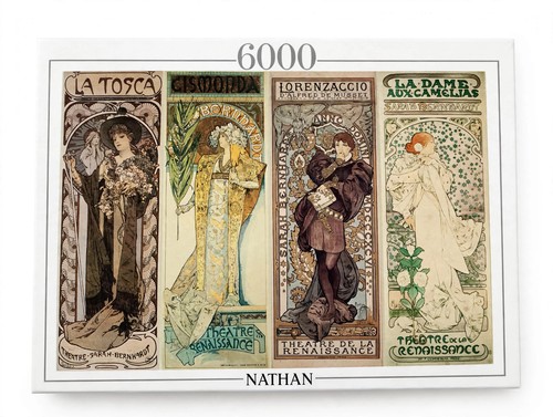 Puzzle 6000 pièces nathan - puzzle,