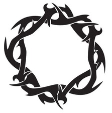 Tribal cercle Sticker