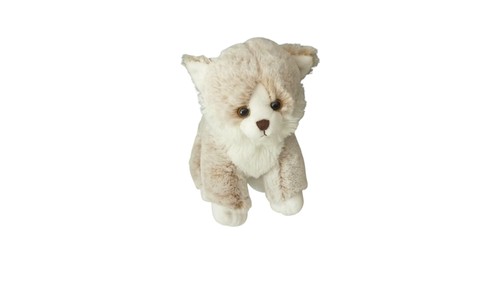 Peluche chat marron - , chiné