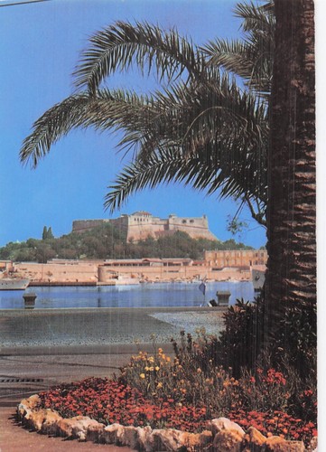 Antibes port fort carre - et,