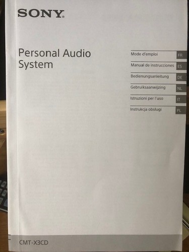 Notice système audio - système,