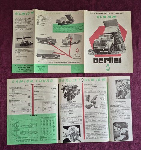 Dépliant 1814 berliet - , p.1814