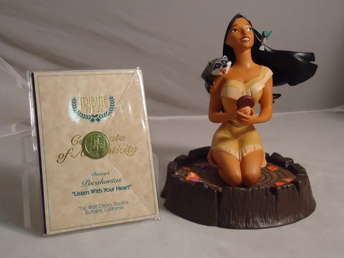 Wdcc pocahontas listen with - pocahontas,,