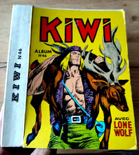 reliure Album KIWI avec BLEK LE ROC n° 46--219.220.221.222 complet LUG 1973 TBE