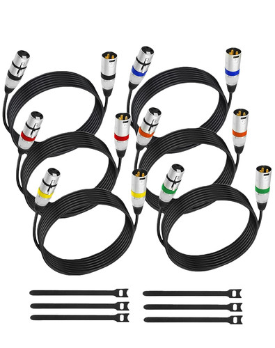Xlr cables 10ft - xlr,