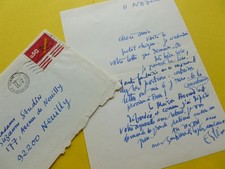 Maurice ESTEVE (1904-2001) PEINTRE Ecole PARIS Abstrait Tachisme Culan AUTOGRAPH