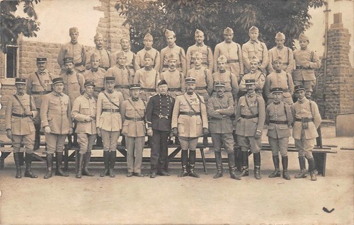 Cpa 1916 1918 groupe - –,