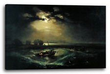 Toile/Cadres William Turner - Pêcheurs en mer