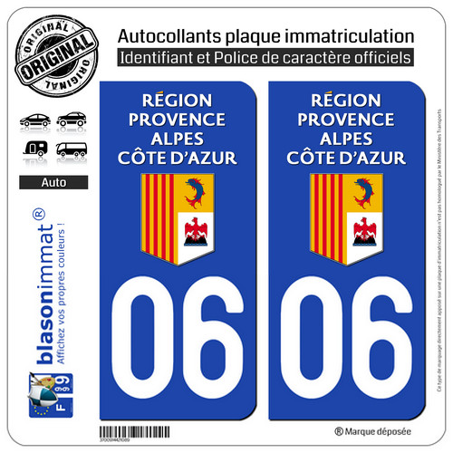 Stickers autocollant plaque - 2,