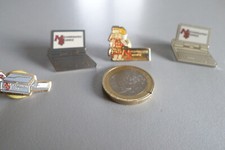 4 Pin S broche Badge MECANOGRAPHIE SERVICE informatique computer ordinateur