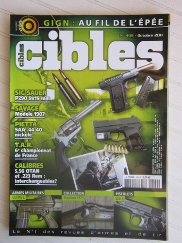 Cibles 499 sig - sig, sauer