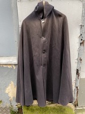 Ancienne Cape Pélerine Ecolier Lycéen Feutre 