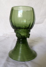 VERRE A VIN EN CRISTAL SOUFFLE ALSACIEN ALLEMAND