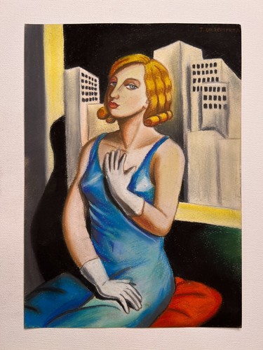 Tamara lempicka dessin - lempicka, sur