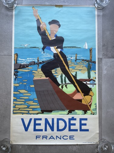 Affiche originale tourisme - affiche,