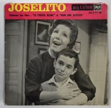 disque vinyle 45 tours le cheval blanc joselito
