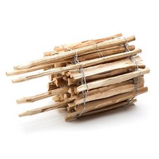 Rouleau De Clôture De Jardin En Bois Pour Bordure De Parterre Et De Gazon