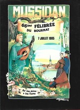 MUSSIDAN . 66e FELIBREE DU