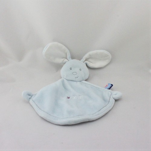 Doudou plat lapin bleu - , sucre