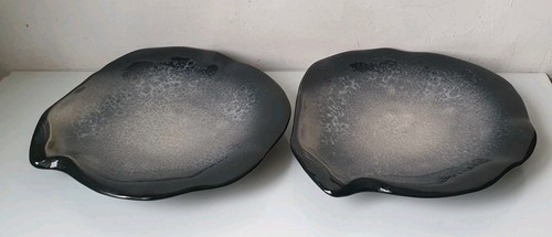 Assiettes huitre signé pol - assiettes,