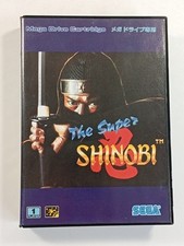 THE SUPER SHINOBI SEGA MEGADRIVE (MD) NTSC-JAPAN (COMPLETE - GOOD CONDITION OVER