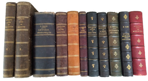 Lot anciens livres - 11,