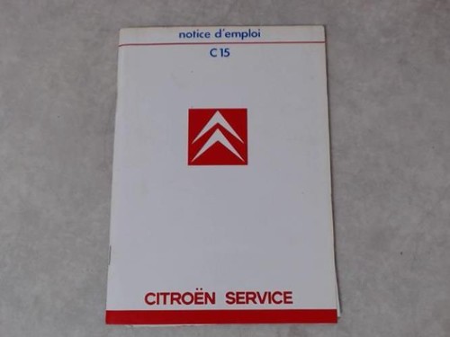 Notice utilisation citroen - d'utilisation,