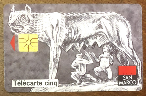 Telecarte san marco louve - telecarte,