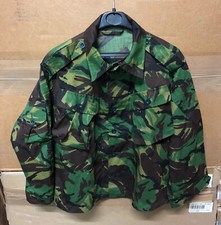 GENUINE 80s BRITISH ARMY JUNGLE JACKET COMBAT TROPICAL DPM NEW !!! 160 / 104