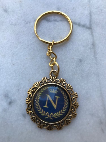 Porte clefs métal - , dorée