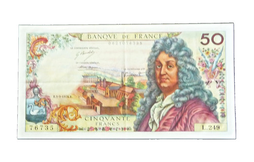 Billet francs racine - 50,