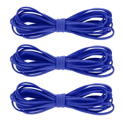 3pcs corde plate simili cuir - 3pcs,