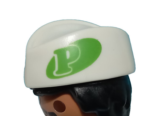 Chapeau playmobil blanc - chapeau,