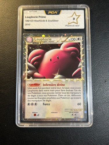 Carte pokémon leuphorie prime - carte,