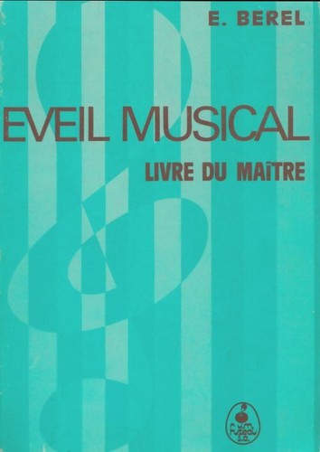 Eveil musical livre du - musical.,