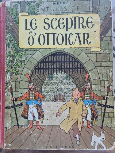 Tintin sceptre ottokar - tintin,