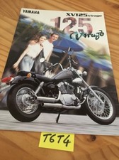 Yamaha XV125 Virago 125 Xv 125XV prospectus moto brochure prospekt dépliant pub