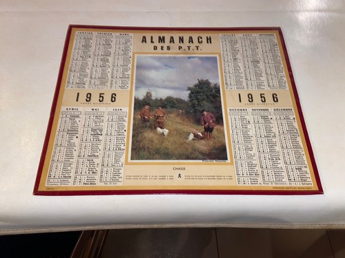 Pub calendrier almanach des - calendrier,